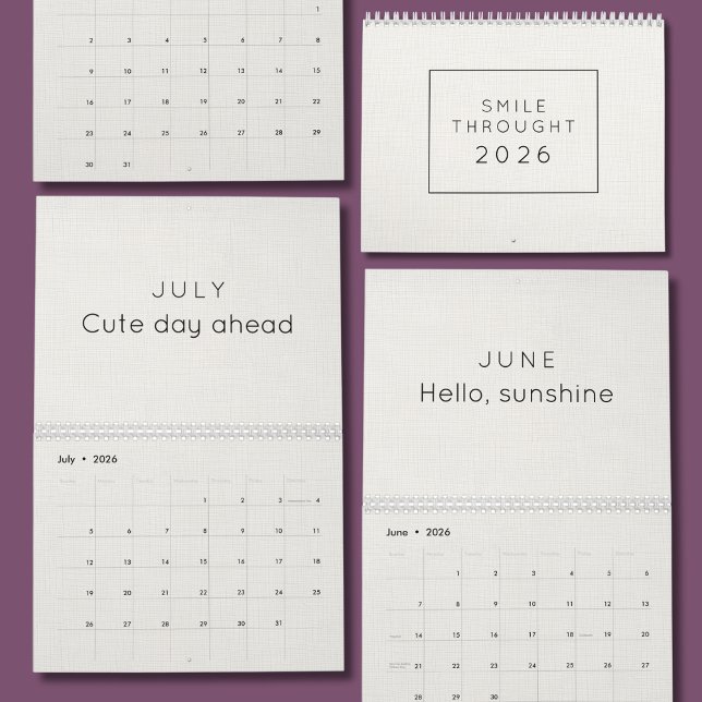 Bright & Colorful Inspiration Wall Calendar Kalender (Skapare uppladdad)