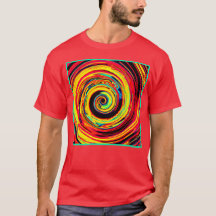 Bright Colorful Spiral Mönster