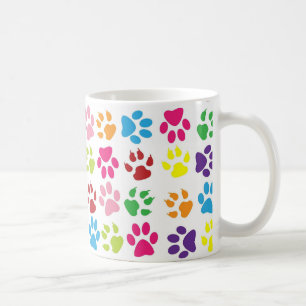 Bright Colorful Tass avtryck Mönster Kaffemugg