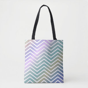 Bright Colorful Zigzag Tygkasse