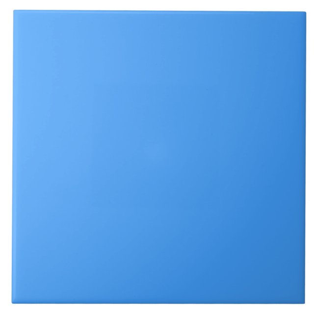 Bright Cornflower Blue | #43A1FF Kakelplatta (Framsidan)