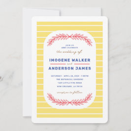 Bright Day Bröllop Inbjudningar