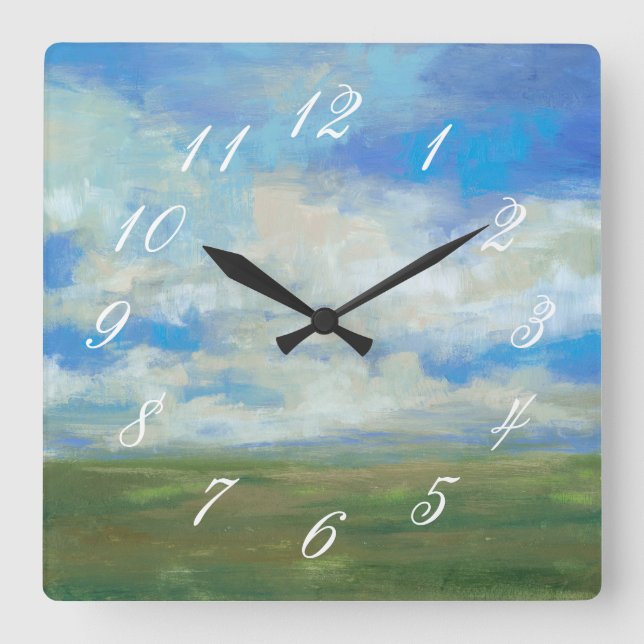 Bright Day I Fyrkantig Klocka (Framsida)