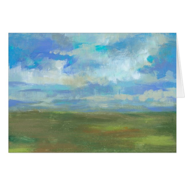 Bright Day II Hälsningskort (Framsidan Horizontal)