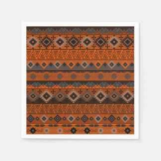 Bright ethnic striped pattern. pappersservett