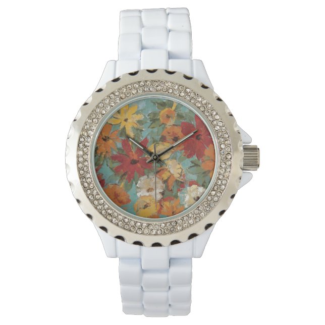 Bright Expressive Garden Armbandsur (Framsida)