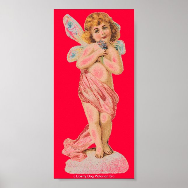 BRIGHT FAIRY CHERUB POSTER (KÄRLEK) (Framsidan)