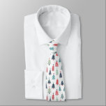 Bright Festive Julgran Mönster Slips<br><div class="desc">Bright Festive Julgran Mönster Neck Tie.</div>