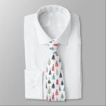 Bright Festive Julgran Mönster Slips<br><div class="desc">Bright Festive Julgran Mönster Neck Tie.</div>