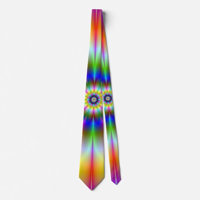 Bright Flower Neck Tie Slips (Framsida)