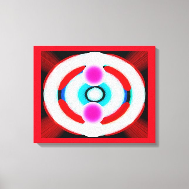 Bright framtida konst canvastryck (Framsida)