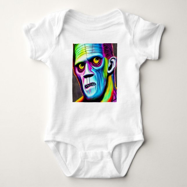 Bright Frankenstein T Shirt (Framsida)