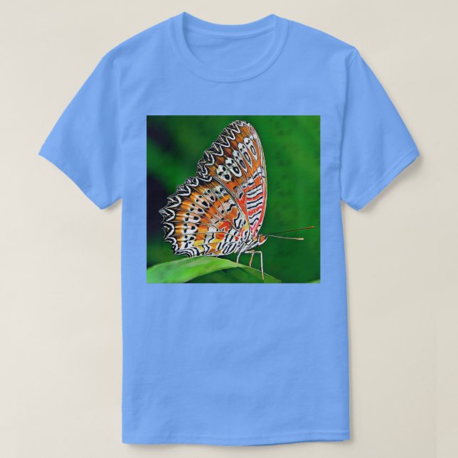 Bright Fritillary Butterfly T Shirt (Design framsida)
