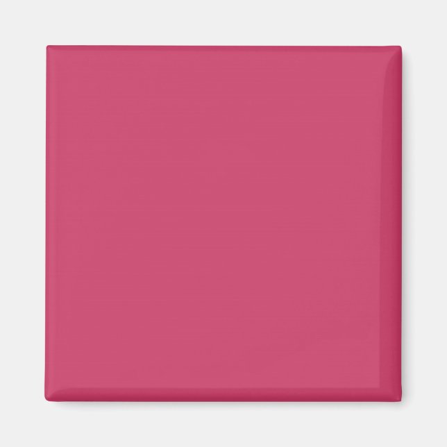 Bright Fuchsia Berry Rosa Personlig Background Magnet (Framsidan)