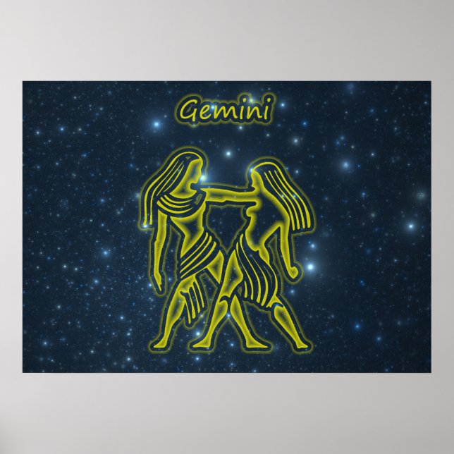 Bright Gemini Poster (Framsidan)
