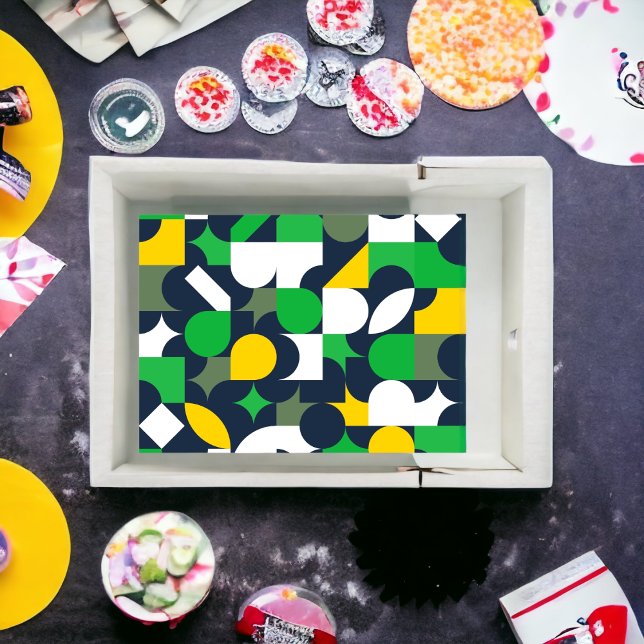 Bright Geo Pappersservett (Skapare uppladdad)