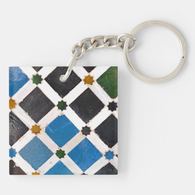 Bright Geometric Moroccan Mönster (Baksidan)
