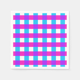 Bright Gingham Napkins Pappersservett
