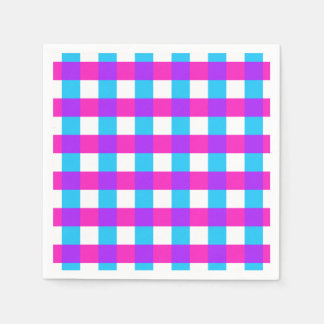 Bright Gingham Napkins Pappersservett