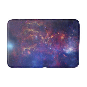 Bright Glowing Galaxy i Rymden Badrumsmatta