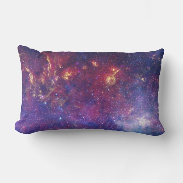 Bright Glowing Galaxy i Rymden Lumbarkudde (Framsida)