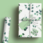 Bright Grönt Eucalyptus Rustic Greenery Watercolor Presentpapper<br><div class="desc">Öka din presenttid ge med vår Vibrant Grönt & Forest Grönt Eucalyptus Watercolor Wrapping Papper. Perfekt för bröllop, babyduschar och möhippor. De här pappra detaljerna gör att eukalyptus lämnar i olika nyanser av grönt, som är vackert återgiven i ömtålig vattenfärg. Den botaniska designen fångar greenerys sköna skönhet och skapar det...</div>