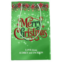 Bright Grönt God jul