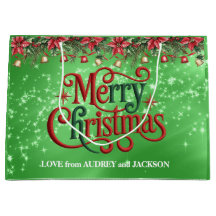 Bright Grönt God jul