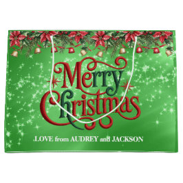 Bright Grönt God jul