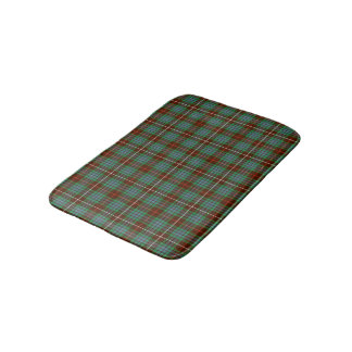 Bright Grönt och Brown Fraser Klan Hunting Tartan Badrumsmatta