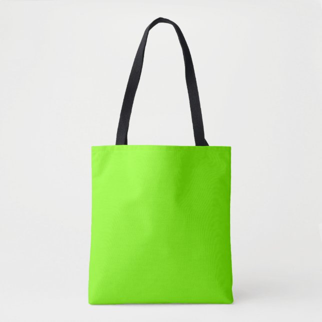 Bright Grönt - Tote Bag Tygkasse (Framsida)