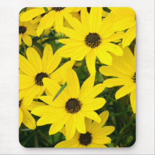 Bright Gula blommor Musmatta