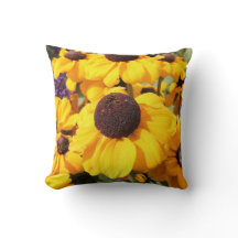 Bright gult Black-Eyed Susan