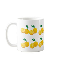 Bright Gult Citrus Art