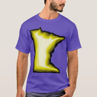 Bright Gult Minnesota Oversized T Shirt