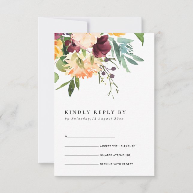 BRIGHT  GULT ORANGE BLOMMIGT BUNCH OSA (Framsida)