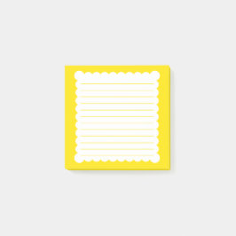 Bright Gult Post it® Notes Post-it Block