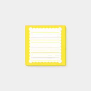 Bright Gult Post it® Notes Post-it Block