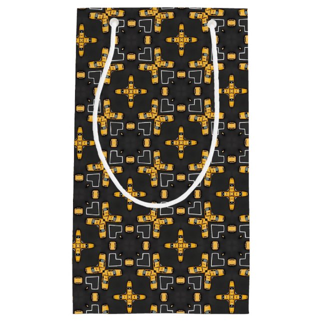 Bright Gult Taxi Cab Mönster (Framsidan)