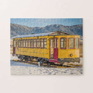 Bright Gult Trolley Pussel