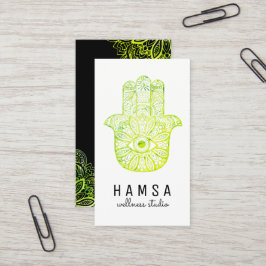 Bright Hamsa Reiki Affärskort Visitkort