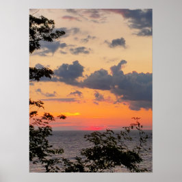 Bright Himlar Sunset Poster