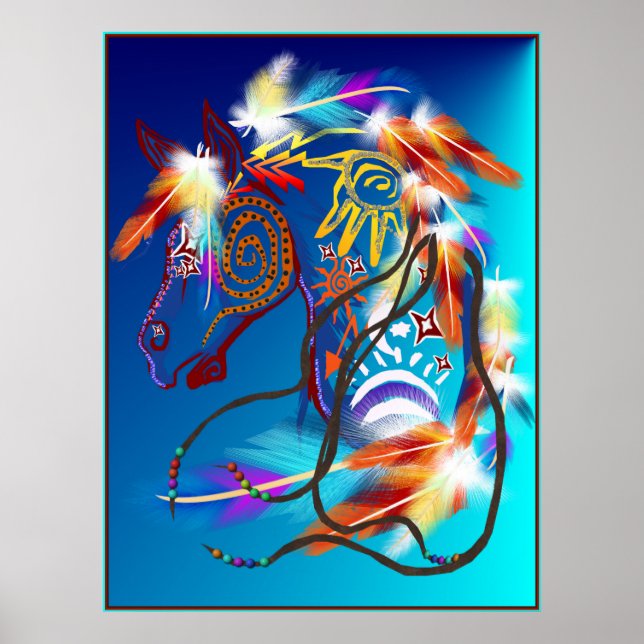 Bright Horse Poster (Framsidan)