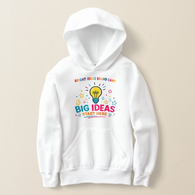 Bright Ideas Brand Camp T Shirt (Laydown)