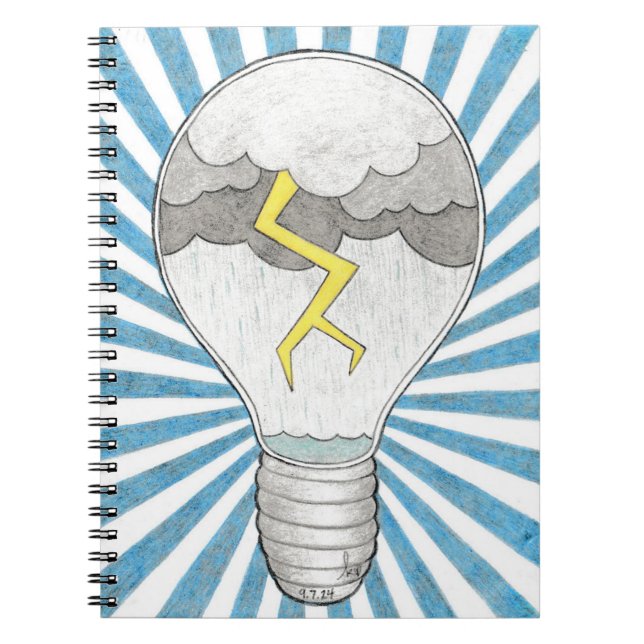 Bright Ideas Journal av Krisalaneous Anteckningsbok (Framsidan)