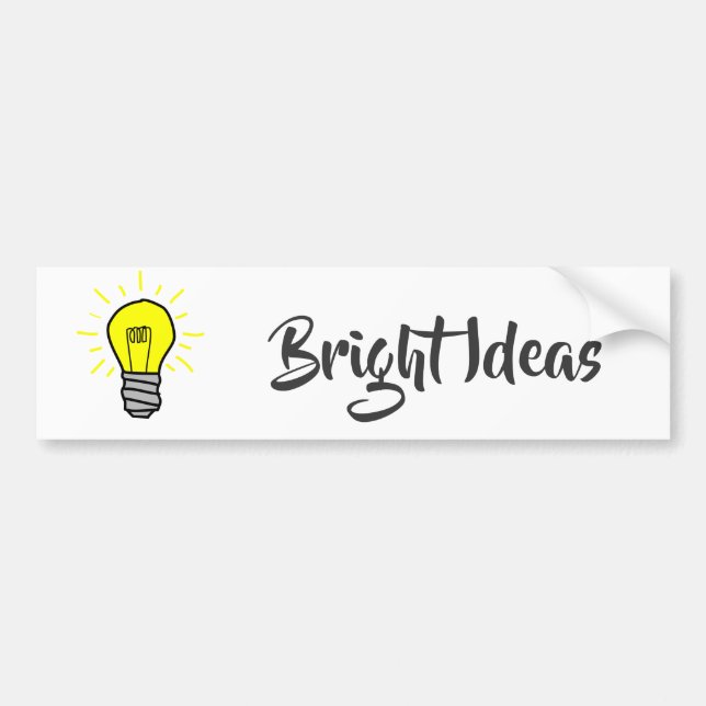 Bright Idéer Bildekal (Framsidan)