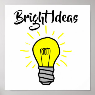 Bright Idéer Poster
