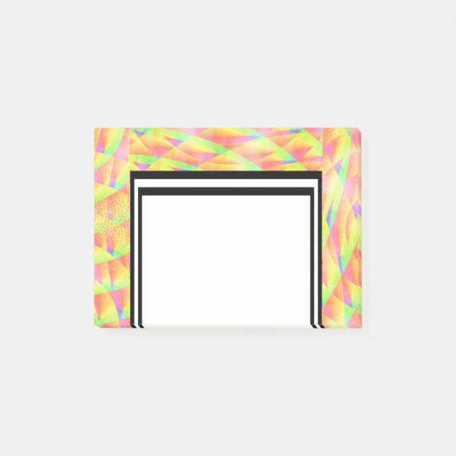 Bright Interferens av Kenneth Yoncich Post-it Block (Framsida)