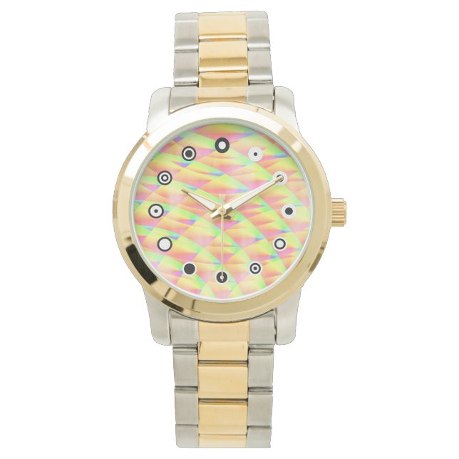 Bright Interferens (Binary Ansikte) av Kenneth Yon Armbandsur (Framsida)