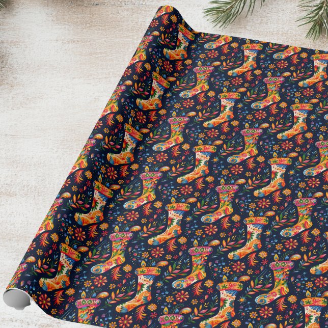 Bright Jul Stock Presentpapper (Skapare uppladdad)